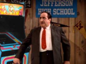 Al Delvicchio in the grips of Pac-Man Fever